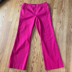 Bright Pink Stretch Corduroy Pants